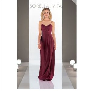 Classic Gown with V-Neck